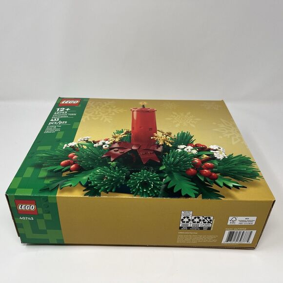 NEW LEGO 40743 Christmas Table Decoration Candle Building Set Holiday Xmas - Picture 6 of 6
